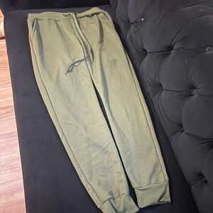 Women Olive Green Jogger Pants